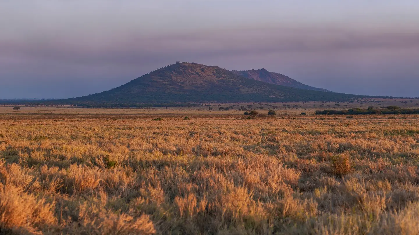Sunrise over the Serengeti